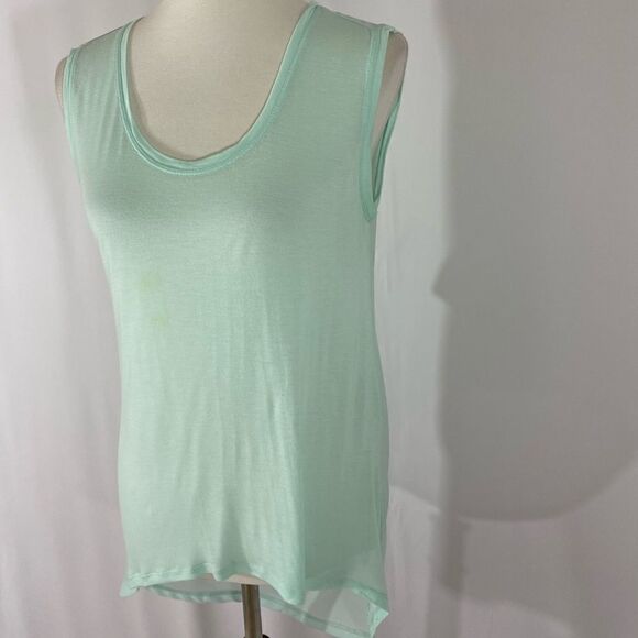 Fab’rik Seafoam Green Sleeveless Top - Picture 2 of 6